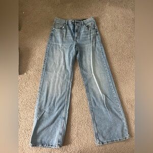 wide leg h&m jeans